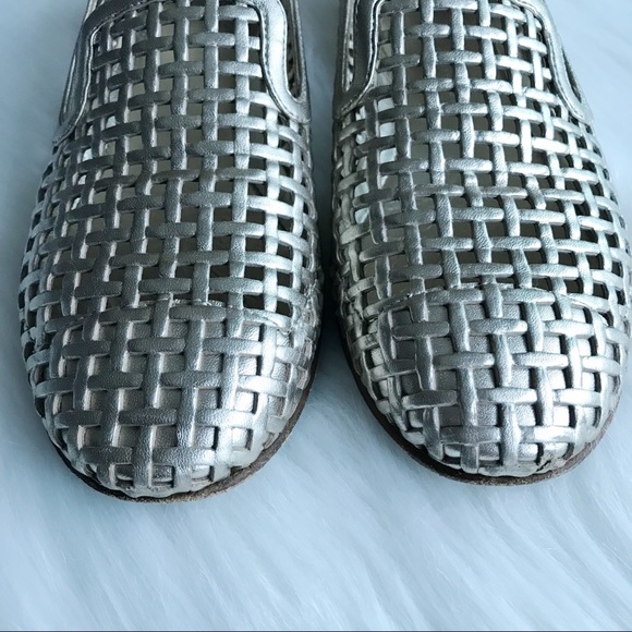 Giuseppe Zanotti Gold Flat Loafers - Picture 4 of 8